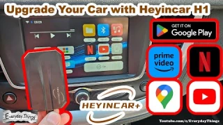 Heyincar H1 Wireless Android Smart AI Box: Unboxing, Review & In-Car Experience