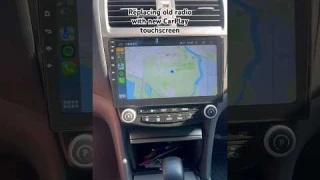 2003-2007 Honda Accord Apple CarPlay radio