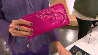 Travelon Feather RFID Wallet Set with Leah Williams