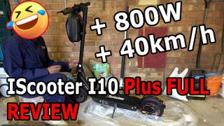 Iscooter I10Plus Real World Review + Remove Limiter