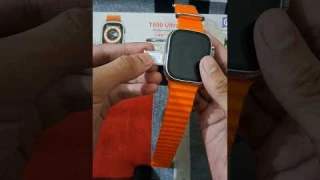 How to insert sim card 🤔 in t800 ultra smart watch #shorts #viral #smartwatch