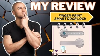 REVIEW: Laxre Fingerprint Smart Door Lock, Biometric Room Door Lock