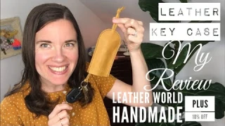 Leather Key Case by Leather World Handmade - My Review!
