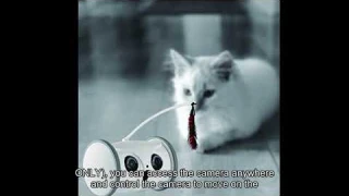 SKYMEE Owl Robot, 1080 FHD Pet Camera Treat Dispenser Interactive Toy for Dogs Cats