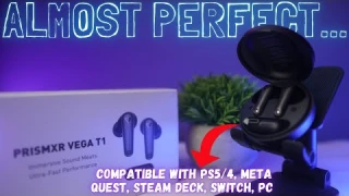 PRISMXR Vega T1 Review: Best Budget Amazon Wireless Gaming Earbuds for PS5, PC & More?