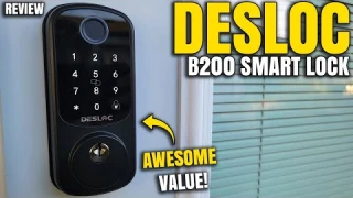 This Smart Lock is TOO GOOD For It’s Price! | DESLOC B200 Fingerprint Smart Lock Review