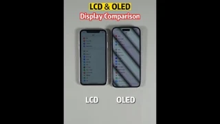 LCD & OLED Display Comparison