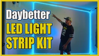 DayBetter LED Light Strip Lights Unboxing, Setup and Review (Multi Color LED)