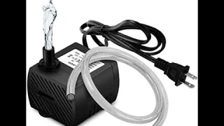Review PULACO 95GPH 5W Mini Submersible Water Pump for Aquarium Fish Tank 2021