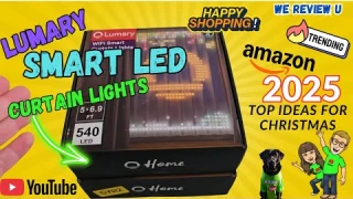 LUMARY SMART LED CURTAIN LIGHTS 5X6.9 FT