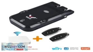 WAFU 026 Home Invisible Remote Control Security Door Lock Graffiti Smart Electronic Review