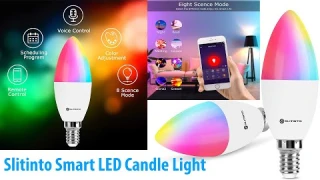 Slitinto Smart LED Candle Light Bulb FULL REVIEW