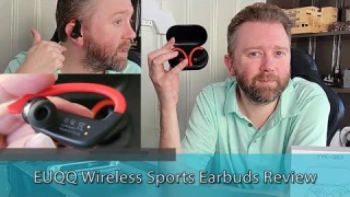 BUDGET OVER THE EAR EARBUDS - EUQQ Wireless Sports Earbuds Review