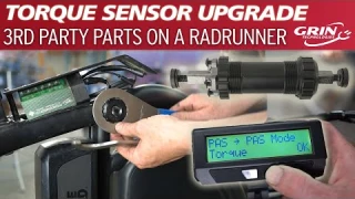 RadRunner hack Part2, Adding a Torque Sensing Bottom Bracket