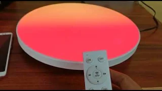 How to pair remote with Arcnics - Smart Ceiling Light (30W)?