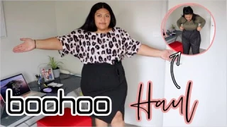 $500 PLUS SIZE BOOHOO HAUL | MIDI DRESSES, JUMPERS, HOODIES AND MORE