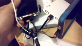 Review on2 Pack] USB Charging Cable, 4 in 1 Multiple USB Charger Cable Adapter