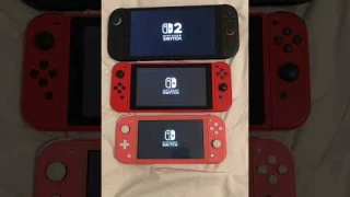 Switch 2 vs Switch 1 vs Switch Lite boot up time