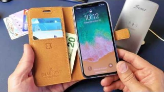 iPhone 11 Pro: Snakehive Homemade Leather Wallet Case (Premium $36.99)