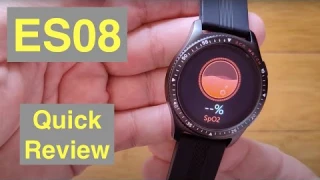 Bakeey ES08 Answer Bluetooth Calls, ECG/PPG Charts, SpO2, IP67 Health Smartwatch: Quick Overview