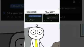 🤖 DeepSeek vs ChatGPT: The Ultimate AI Showdown! 🚀🖥️||#shorts #shortvideo #viralvideo #codingjourney