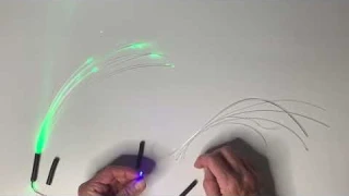 How to Connect Fiber Optic Lights to 3mm and 5mm LEDs