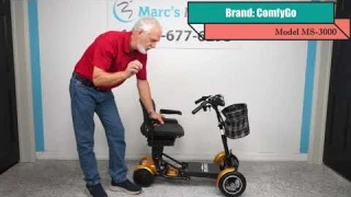 @ComfyGO MS3000 - Very Fast Mobility Scooter - Portable 12 MPH 4 Wheel Scooter - Full Review