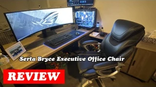 Serta Bryce Executive Office Chair Review | Ergonomic Comfort for All-Day Work!