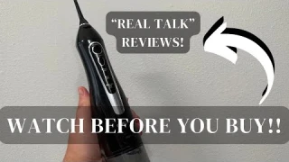 Honest COSLUS Water Flosser Review from a REAL customer!