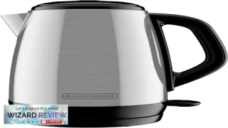 BLACK+DECKER 1.7L Cordless Electric Kettle KE1700SD Rapid Boil Auto Shutoff Stainless Review