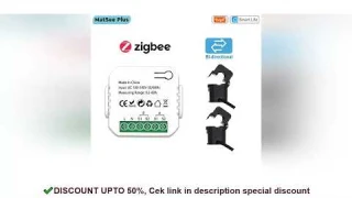 REVIEW Tuya Smart ZigBee Energy Meter Bidirection 1, 2 Channel with Current Transformer Clamp App Mo