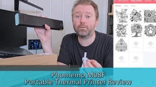 Phomemo M08F Portable Thermal Printer Review – Best Wireless Printer for On-the-Go!