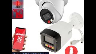 Dahua IPC-HDW2449TL-S-PV  IPC-HFW2449TL-S-PV 4MP Smart Dual Light WizSense Network Camera
