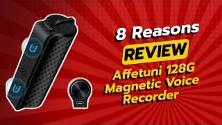 Affetuni 128G Magnetic Voice Recorder | 8 Reasons Why NOT to Buy! 🚫🎤