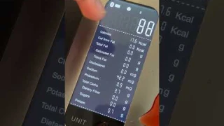 The Etekcity smart food scale #etekcitysmartscale #brandonwavetech