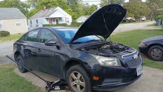 2014 Chevy cruze 1.4L cam sensor locations.  both sensors