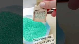 ThreadABead Size 11 Delica Bead Counters #beading #beads #beadwork #miyukibeads #miyuki #bead