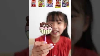 🙂色々なアンパンマンお菓子食べてみた🙂 　#shorts