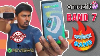 Amazfit Band 7 Unboxing & Review AMOLED Display, Bet Features | Best Smartband Under 3000 | Best Buy