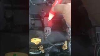 Checking Ignition Coil with Wireless Voltage Tester