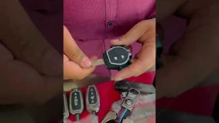 Metal key cover installation #caraccessories #ledfoglight #car #parisautogrw #cultuscar