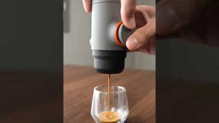 Espresso with the Minipresso GR2 from Wacaco #WacacoPartner
