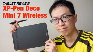 Review: XP-Pen Deco Mini 7 WIRELESS graphics tablet