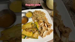 Made hibachi style dinner at home Vegan friendly