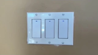 MoesGo Smart Light Switch - 3 Gang - Installation And Review