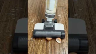 I finally found a wet dry vacuum mop with enough power to clean anything I throw at it. 🥚🫗🍳💕