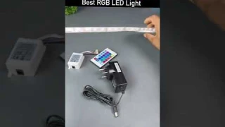RGB LED Light Unboxing & Review | Best RGB LED strip light under ₹500 #hackerjp #shorts #homedecor