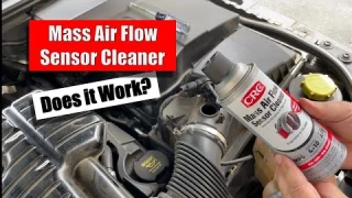 CRC Mass Air Flow MAF Sensor Cleaner Review (Land Rover LR4 P010B)