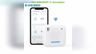 A must-have product! INKBIRD Digital Thermometer Hygrometer IBS-TH3 WiFi Indoor Room Temperature H