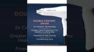 HOW TO USE CONAIR DOUBLE CERAMIC HAIR DRYER WITH DIFFUSER FOR FRIZZ & CURLS | AMAZON FINDS!